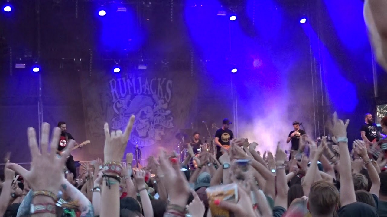 The Rumjacks A Fistful O' Roses live at Mighty Sounds No.14(14.7.2018) YouTube