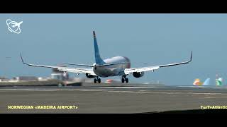 🟢NORWEGIAN PLANE SPECTACULAR LANDING MADEIRA AIRPORT 25-05-2024🟢