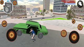 Rope Hero Gangster Crime: Miami City Simulator Gamesturday screenshot 5