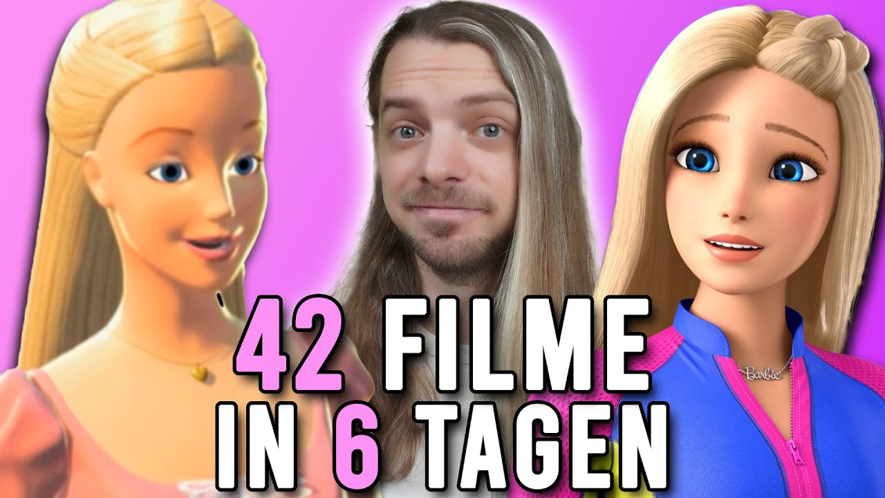 Ich hab ALLE 42 BARBIE-FILME in 6 TAGEN gesehen (+Tierlist)