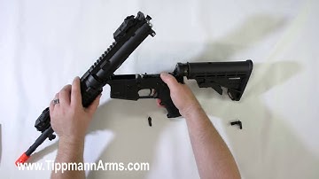 Tippmann M4 Ambidextrous Selector Installation