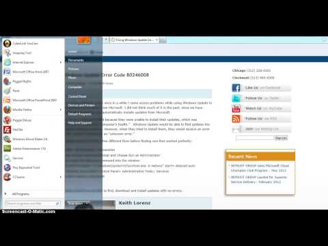 STEP BY STEP: How to Fix Windows Update 82046008 Error