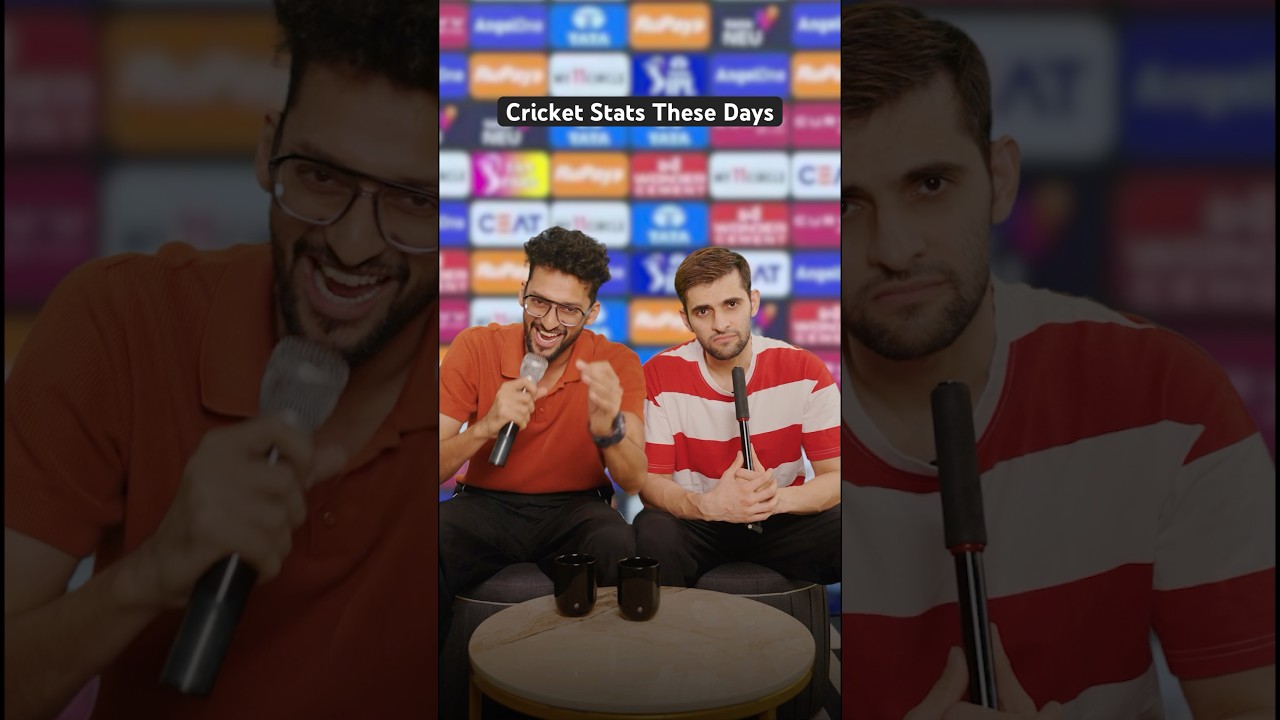 Cricket Stats These Days 🤣 | 