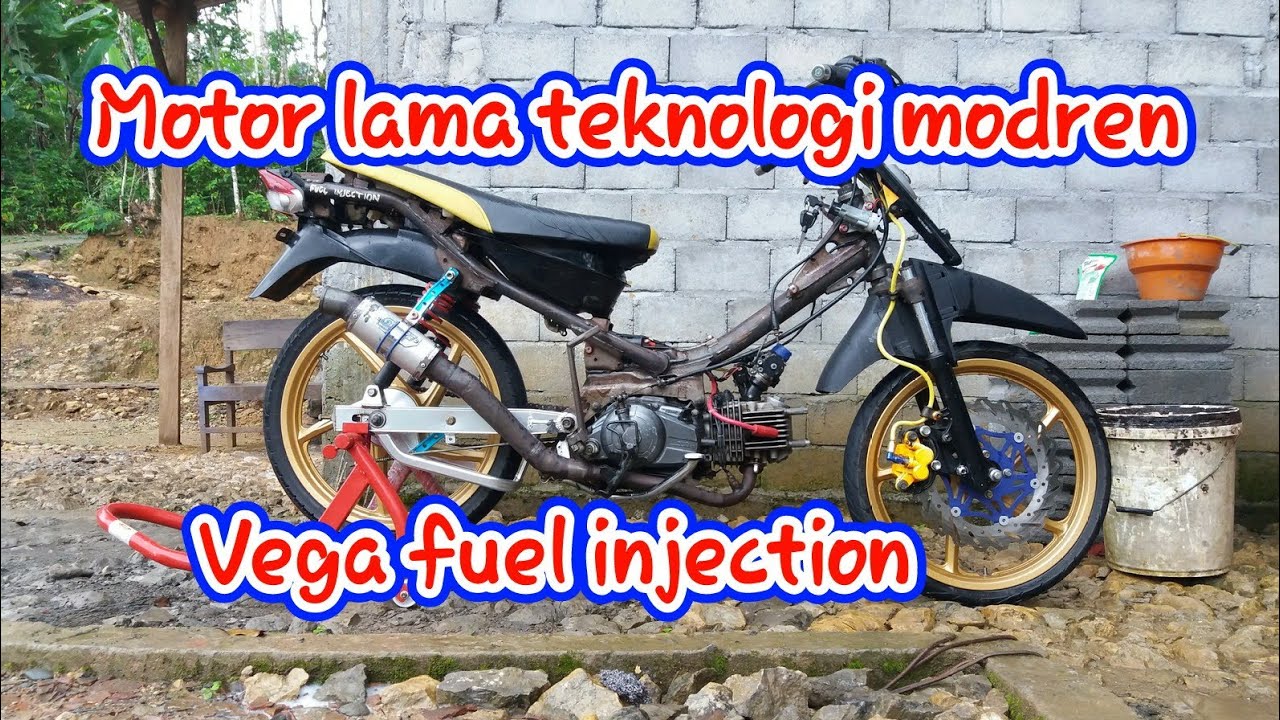 Vega Karbu Modif Injeksi Pakai Part R15 Dan Jupiter Z1 YouTube