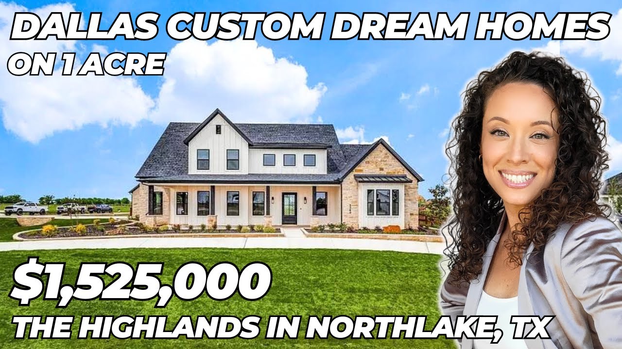 LUXURY COUNTRY LIVING✨CUSTOM DALLAS DREAM HOME ON 1 ACRE LOT✨