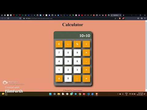 LGMVIP-Web- TASK-04-BASIC CALCULATOR