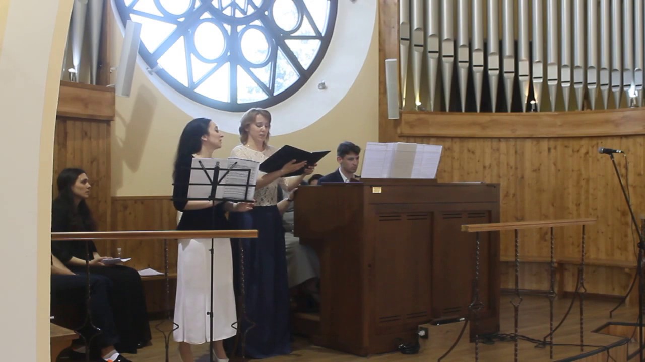 Anna Mishchenko & Natasha Kochevidze - Händel (G. Cesare): Son nata a lagrimar