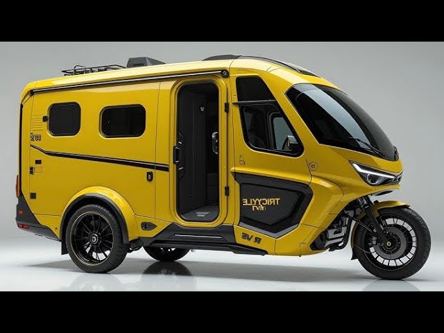 2026 Tricycle RV Camper – 究極の3輪ミニモーターホーム | 完全