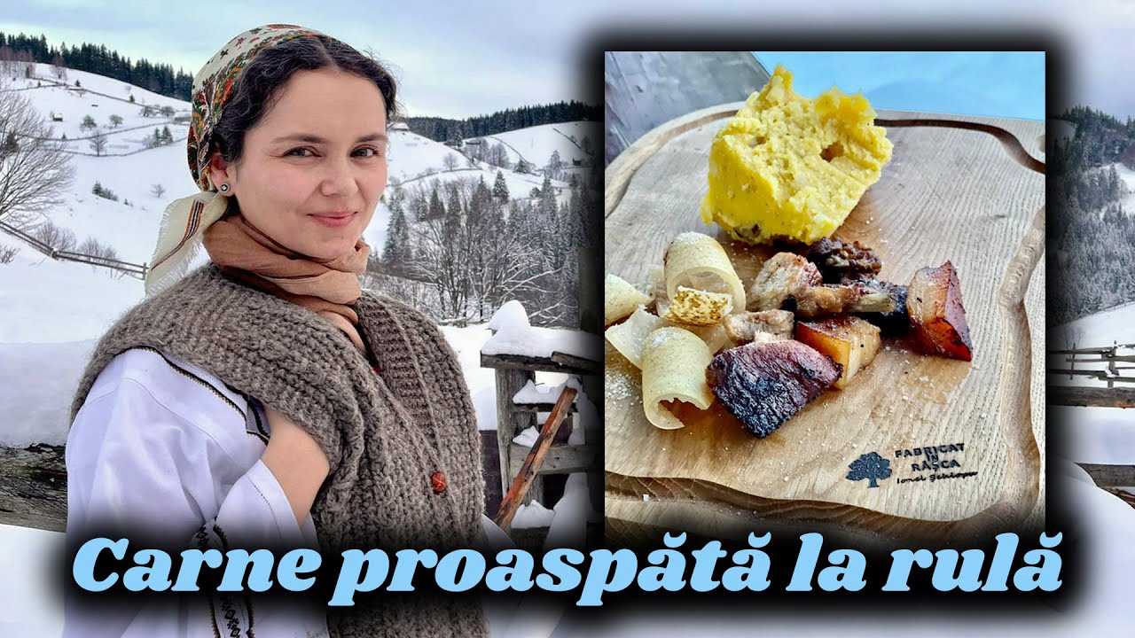 Mămăligă de cartofi cu șoric și carne proaspătă la rulă! | din cămara Angelicăi Flutur