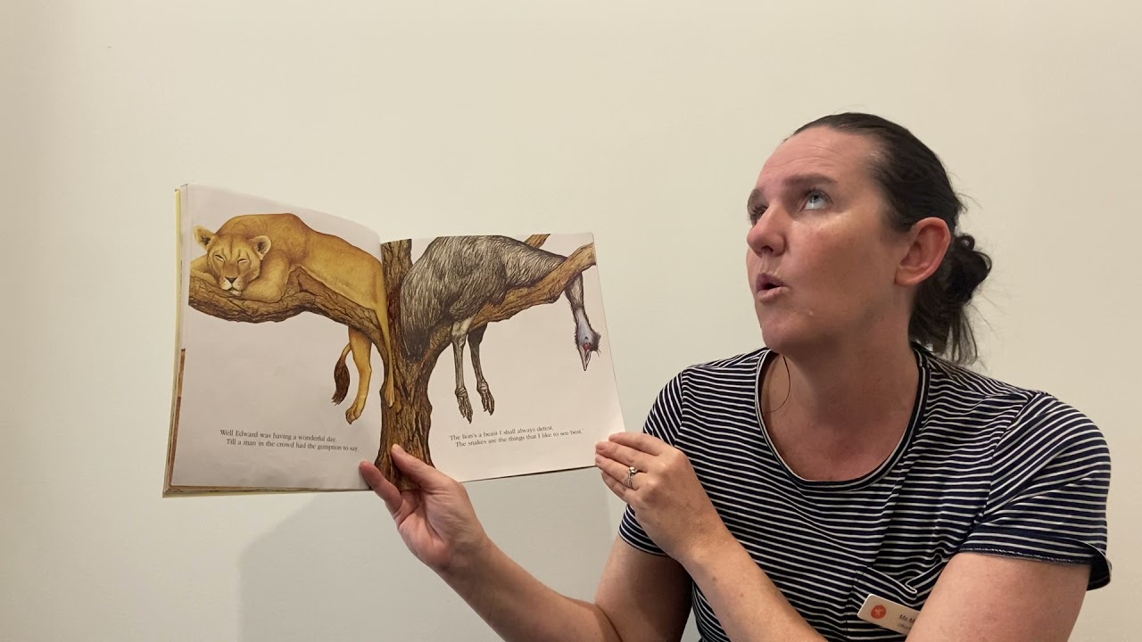 Edward The Emu Book Reading with Ms Meghan
