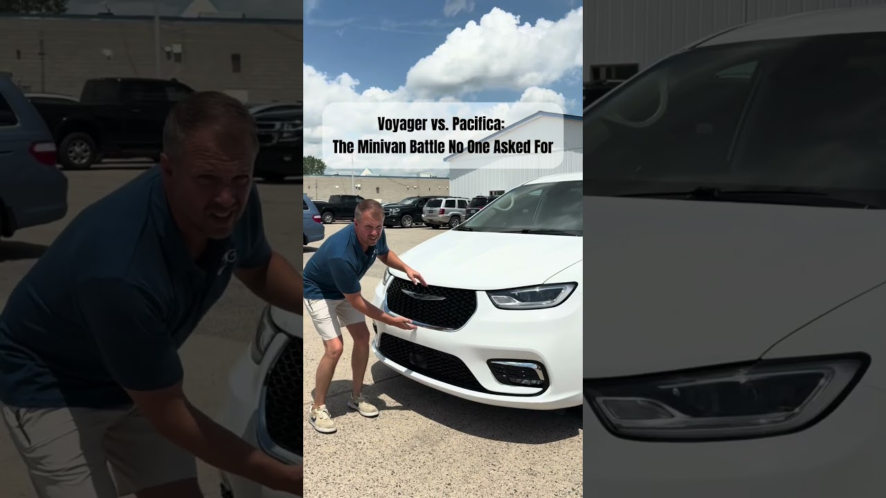 Voyager VS Pacifica Minivan Battle No One Asked For