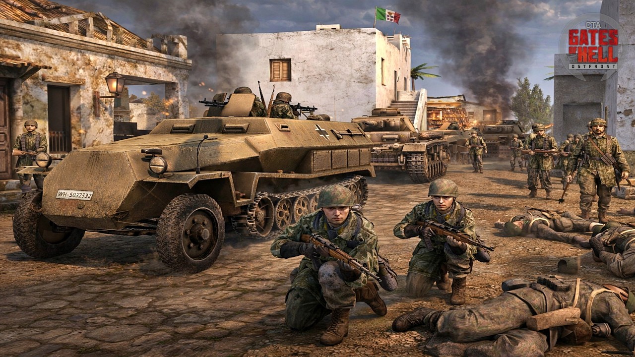 Battle of Kos (1943) Germany vs Italy | Gates of Hell