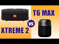 Comparativa JBl Xtreme 2 vs Tronsmart T6 Max en español