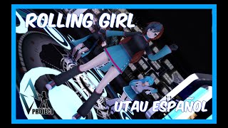 Vtuber mexicana - ROLLING GIRL - Aitzu Arashi【UTAU ESPAÑOL】- Youtuber virtual latina