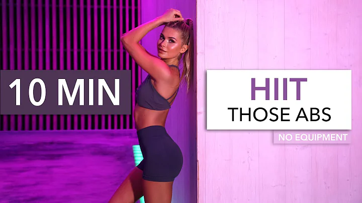 10 MIN HIIT THOSE ABS - 2in1 Cardio & Core I high intensity calorie burn