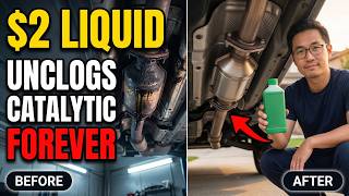 $2 Liquid STOPS All Catalytic Converter Clogging PERMANENTLY. No Mechanic. DEALERS CHARGE $2500