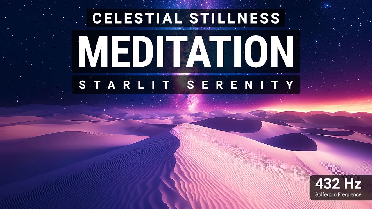 Starlit Serenity 🎶 432Hz Healing Music 💙 Deep Sleep, Spa & Meditation Sound for Bliss ✨
