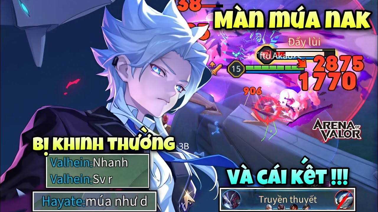 Màn Múa Nakroth Đầu Game Lâm Tặc Thất Bại Liền Bị Team Khinh Thường Và Cái Kết Late Game Lật Mặt