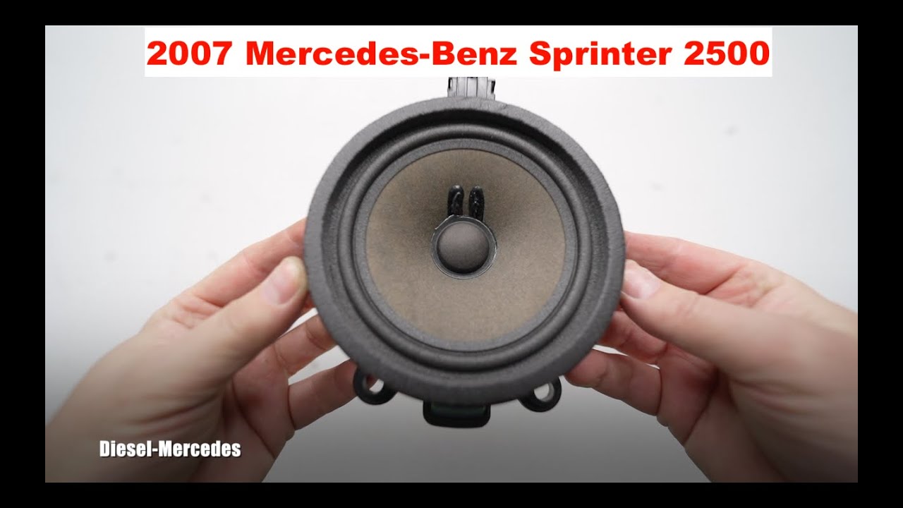 How to replace door speaker on Mercedes Sprinter