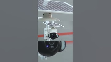 Your Ultimate Outdoor Guardian: Solar Security Camera in Action  #smarthomesecurity #cctv #camera