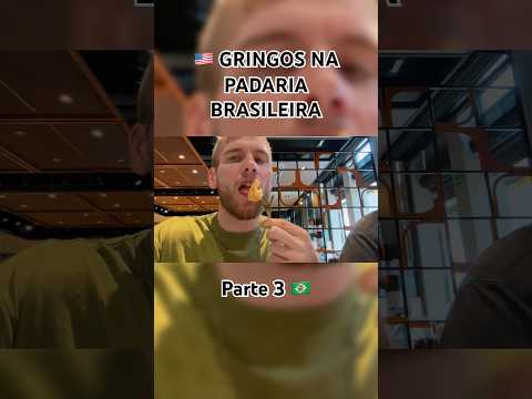 Gringos experimentando coisas da padaria brasileira! Parte 3 🇺🇸🇧🇷 #familiahancock #comida