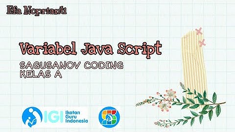 Tugas 3a | Variabel Java Script - Grasshoper