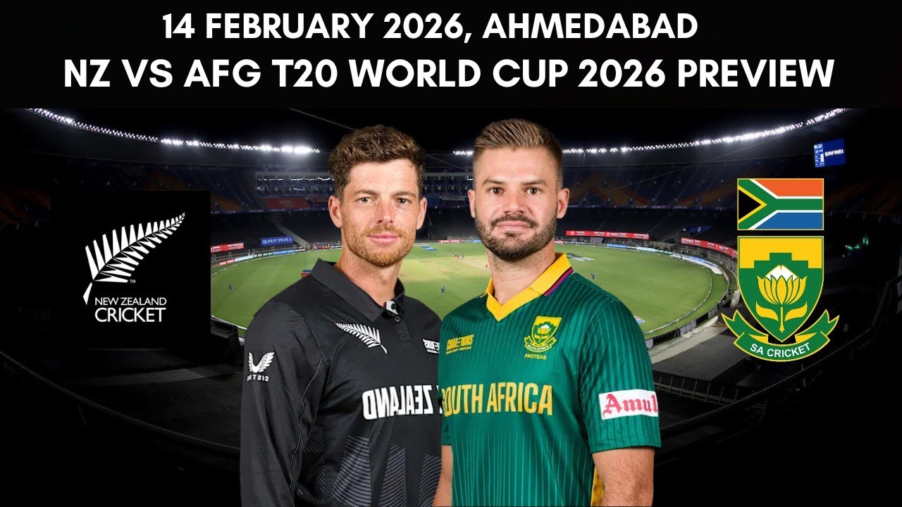 ICC T20 World Cup 2026: New Zealand vs South Africa Preview & Prediction - 14 February | NZ vs SA