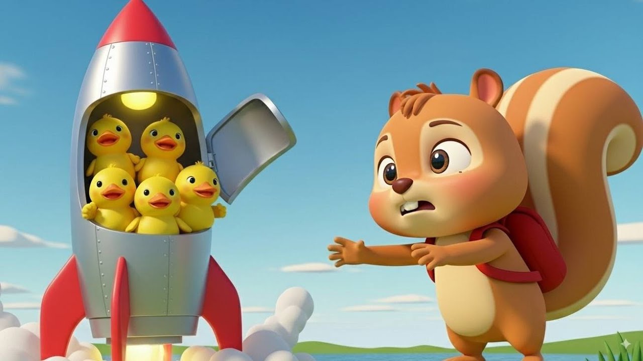 Five Little Ducks + More 🚀 | 46 Minutes Chippy Play House Nursery Rhymes Compilation