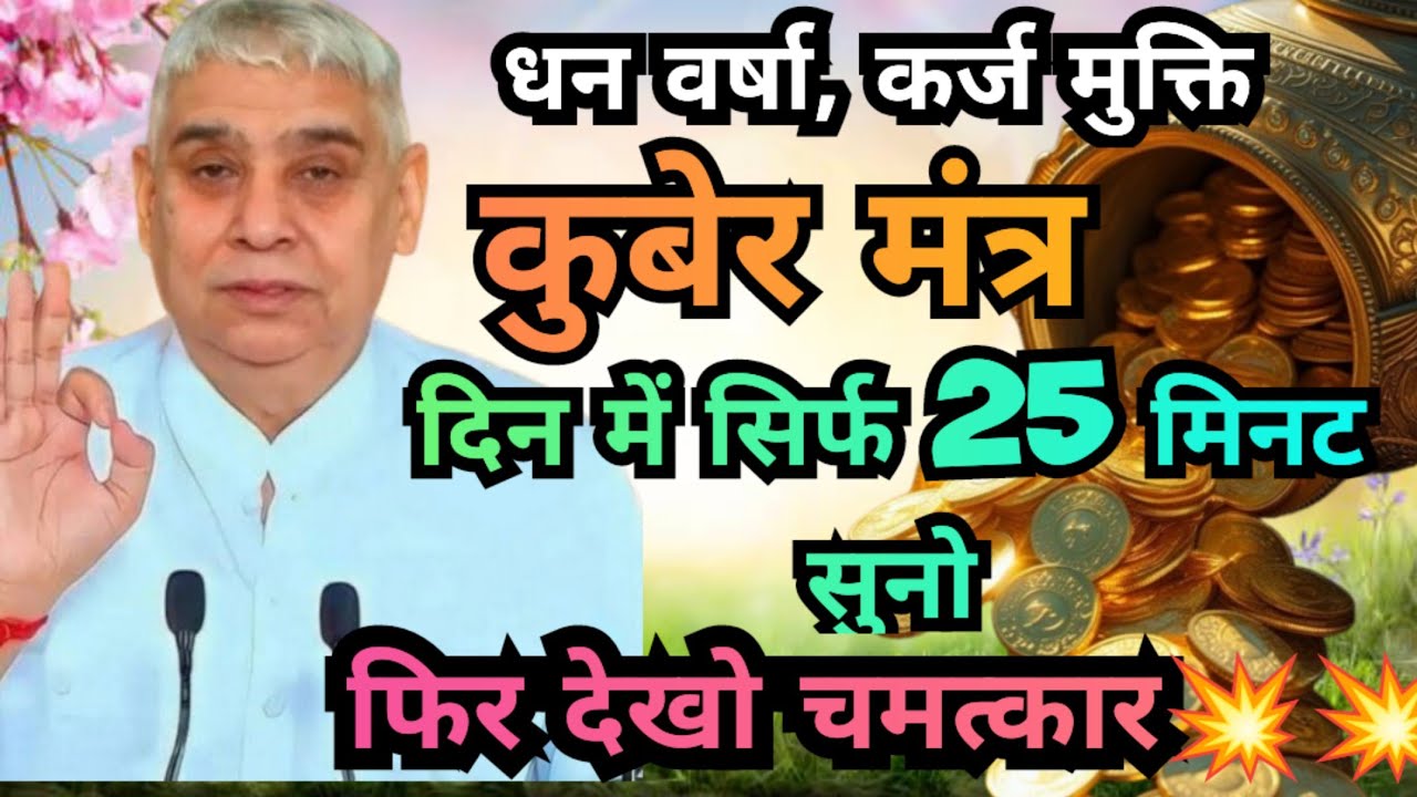 कुबेर देव की कृपा से भर जाएगा घर धन से 🪙 | रोज सुनें 25 मिनट