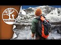 Hunting on Cross Country Skis in the Mountains