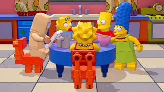 LEGO Dimensions - Homer Simpson Radiation Suit Replaces Homer in All Simpsons Cutscenes