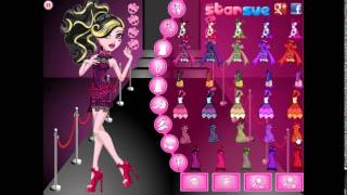 Black Carpet Draculaura Game