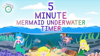 5 Minute Mermaid Timer - Kids Visual Timer