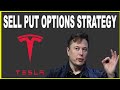 How I lower the risk when investing in TESLA with Sell Put Option Strategy