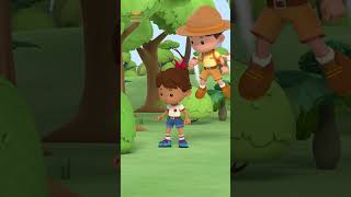 Cat in the Hat?! 👒 | Leo the Wildlife Ranger | #shorts #education #kids