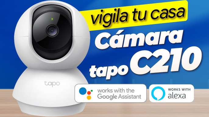 Cámara Wi-Fi de Seguridad Interior TP-Link Tapo C210 / 3MP Ultra Alta  Definición / Cámara IP Domo 360° / Control Remoto de Aplicaciones /  Funciona con Alexa / TAPO C210