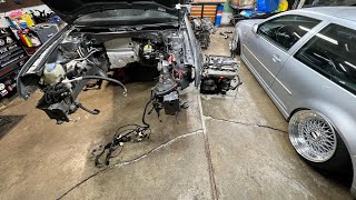 Mk4 Jetta GLI manual swap almost finished finally!