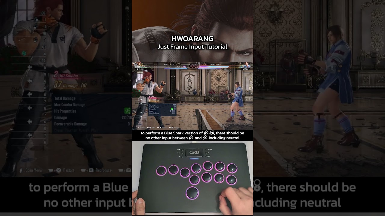 Hwoarang Just Frame Input Tutorial | TEKKEN 8 