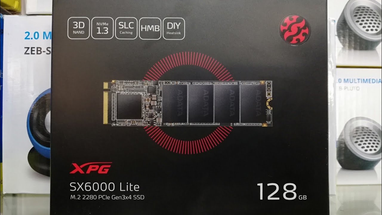 XPG Adata SX6000 Lite 128GB 3D NAND Solid State Drive - YouTube