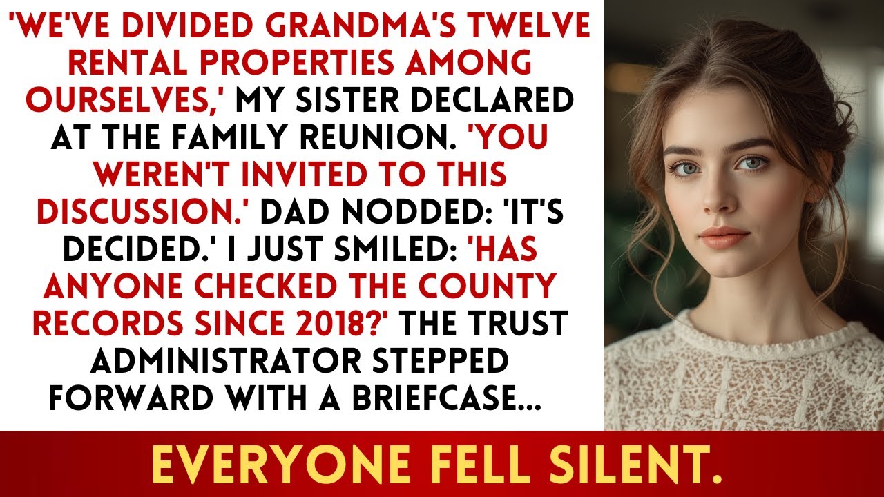 Family Divided Grandma's Rentals Without Me - They Didn't Know She Deeded Everything To Me Years Ago