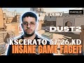 POV🔥KSCERATO (57-26) KD - INSANE  GAME LOBBY (Dust2)  #cs2 #KSCERATO #faceit