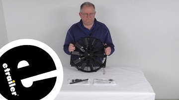 etrailer | An In-Depth Look at the Flex-a-lite 16" Flex-Wave Electric Fan