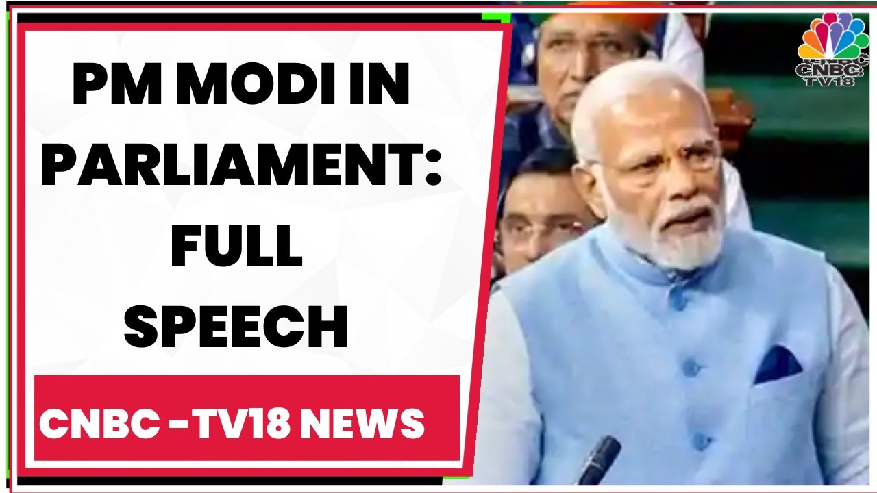 PM Narendra Modi Addresses Lok Sabha, Attacks Opposition | PM In ...