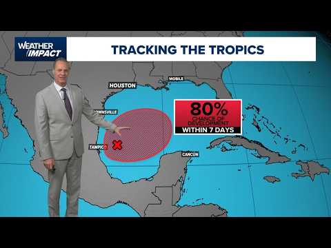 Weather Impact update: Tracking a spot in the tropics and what impact it may have in Houston