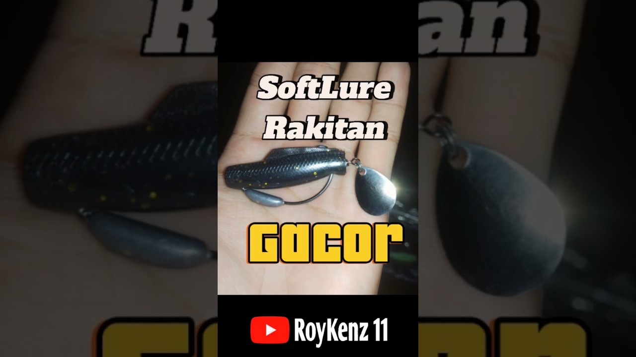 Soft Lure Rakitan Paling Gacor Casting Ikan Gabus 