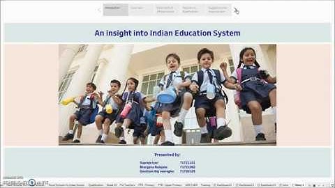 An Insight into Indian Education System - ISB CBA Batch 9