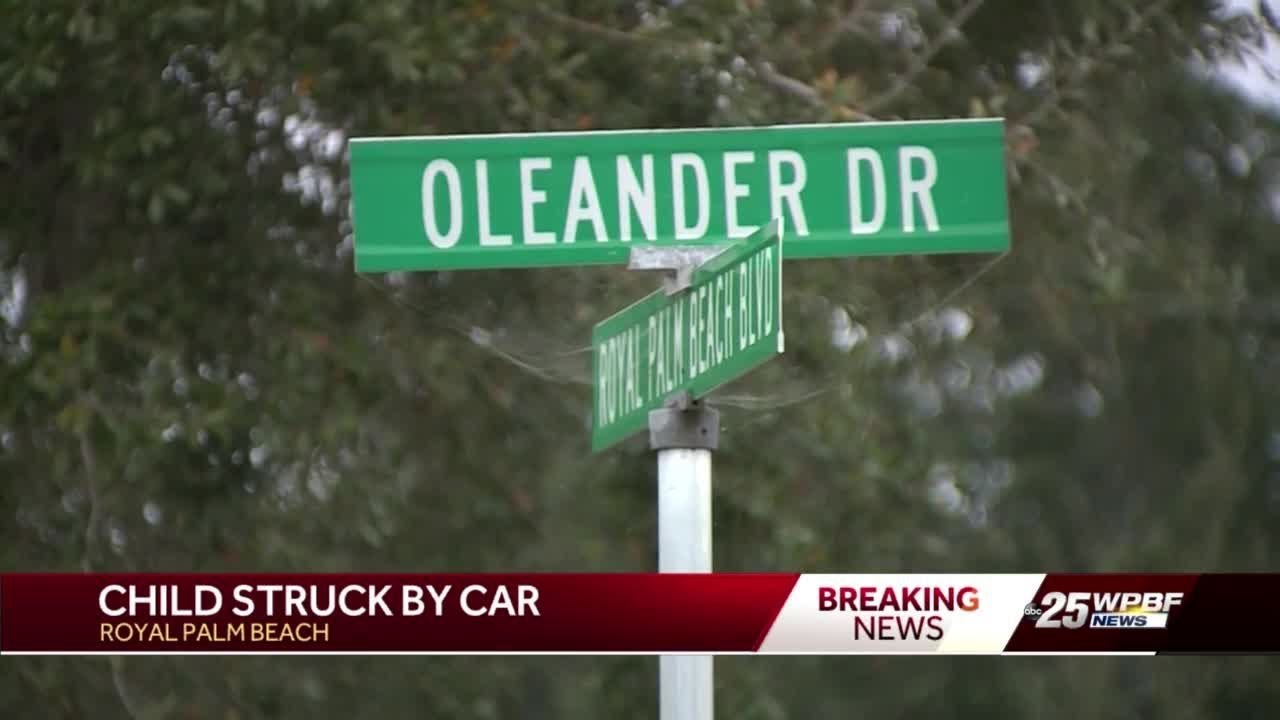 Child hit by vehicle while riding bicycle 