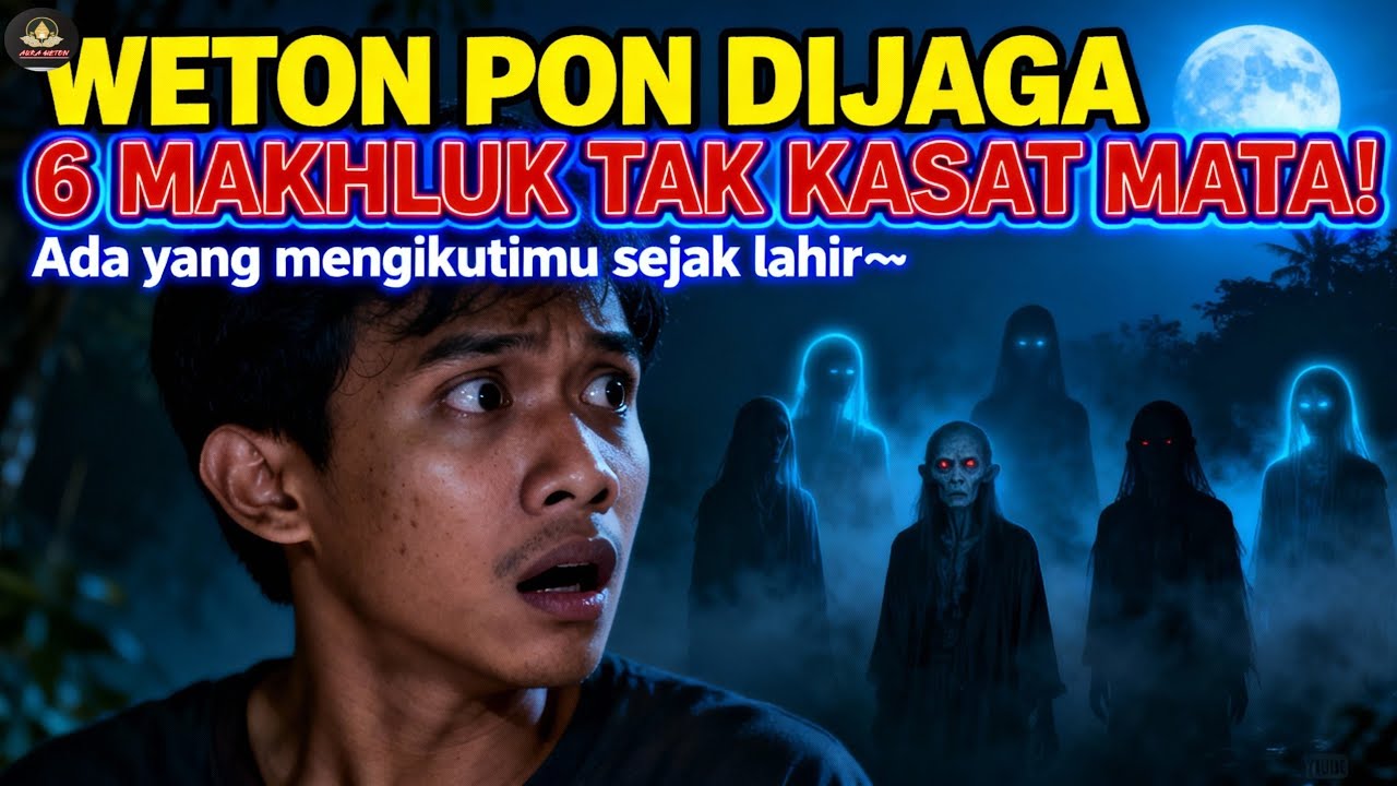 Weton Pon Ternyata Dijaga 6 Makhluk Gaib Sejak Lahir… Ini Tanda-Tandanya!