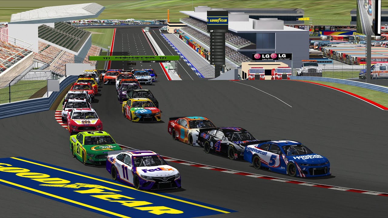 Simulating NASCARs Inaugural Race at COTA NR2003 LIVE STREAM EP575