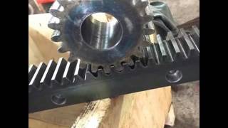 Material Scm415 Circular Rack And Pinion